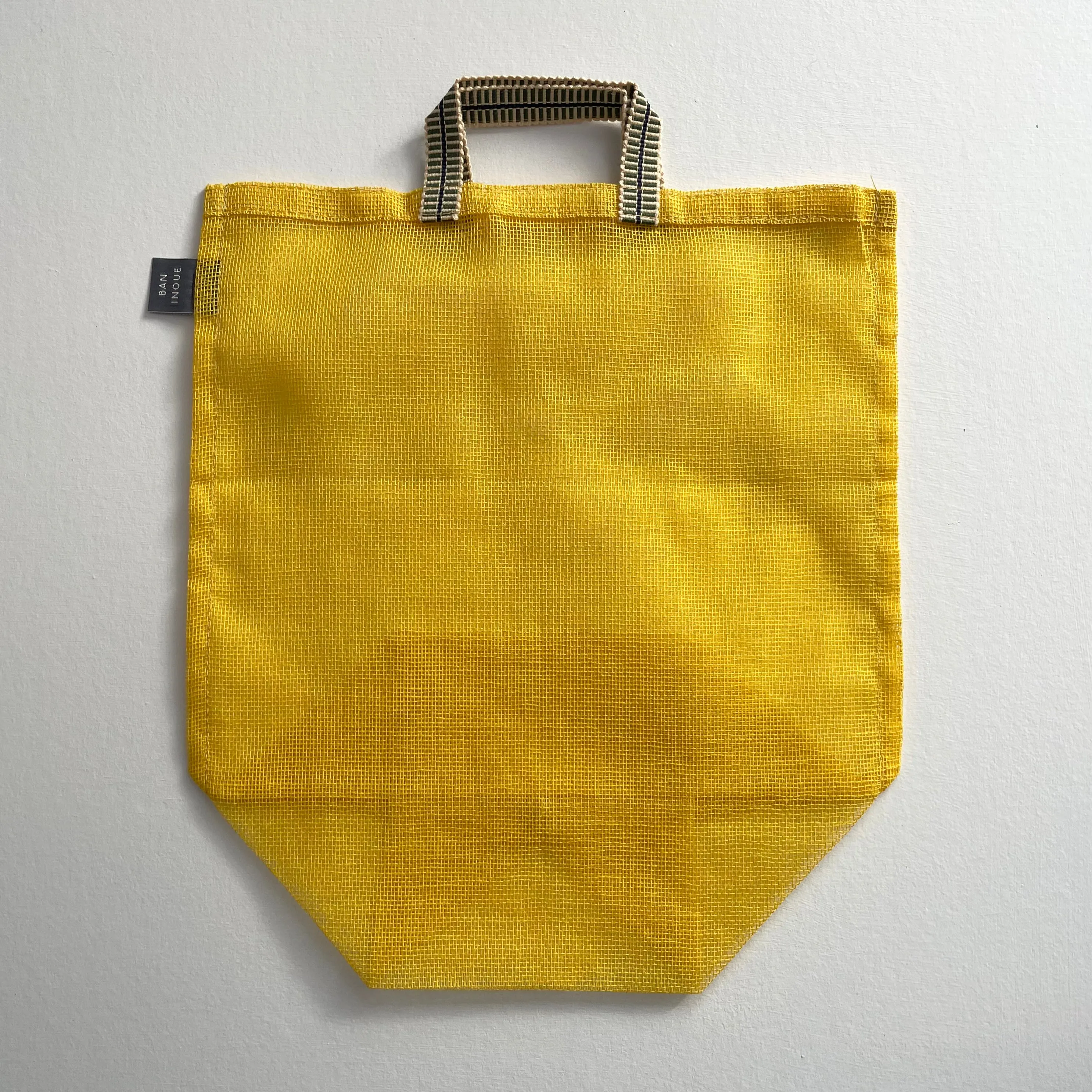 100% cotton net produce bags with handle - medium