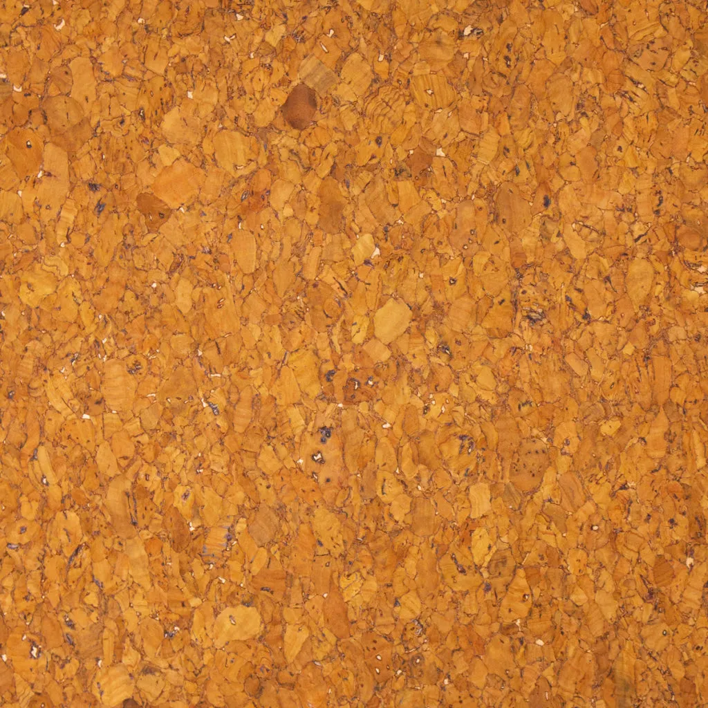 Agglomerate Yellow Portuguese cork fabric  COF-358