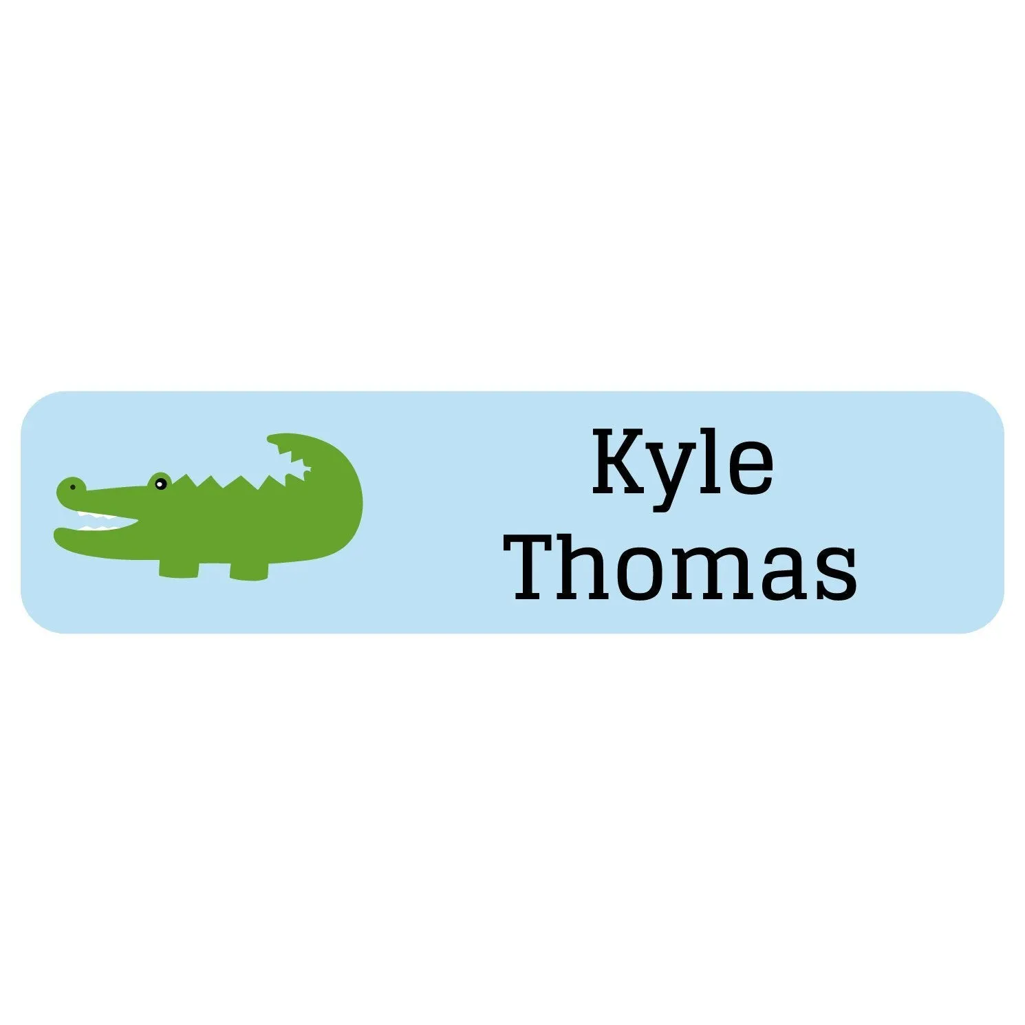 Alligator Name Labels