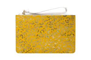 Aries Yellow Clutch Bag