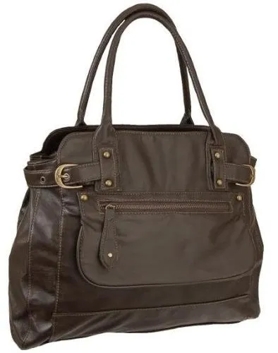 Barkley Faux Leather Handbag