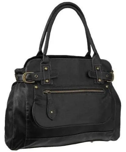 Barkley Faux Leather Handbag