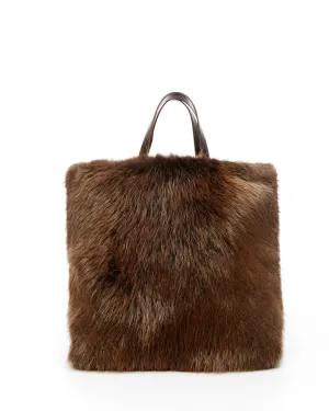 Beaver Fur Tote Bag