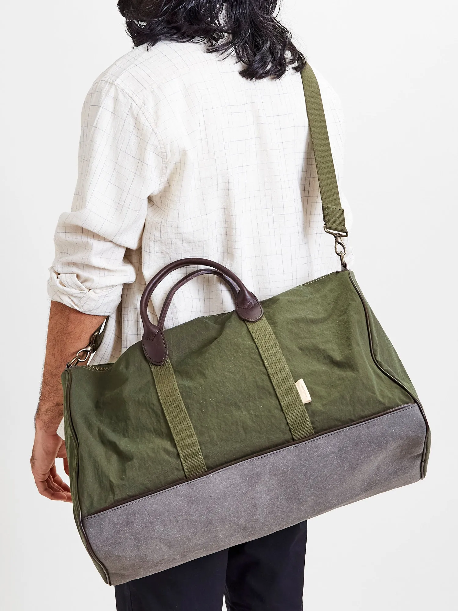 Boston Bag in Khaki Green