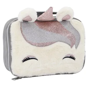 CUBS MATT Gold SEQUIN & FUR Unicorn Lunch bag