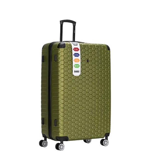 Eagle London Hexagon ABS Trolley Case - Cabin Size