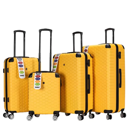 Eagle London Hexagon ABS Trolley Case - Cabin Size