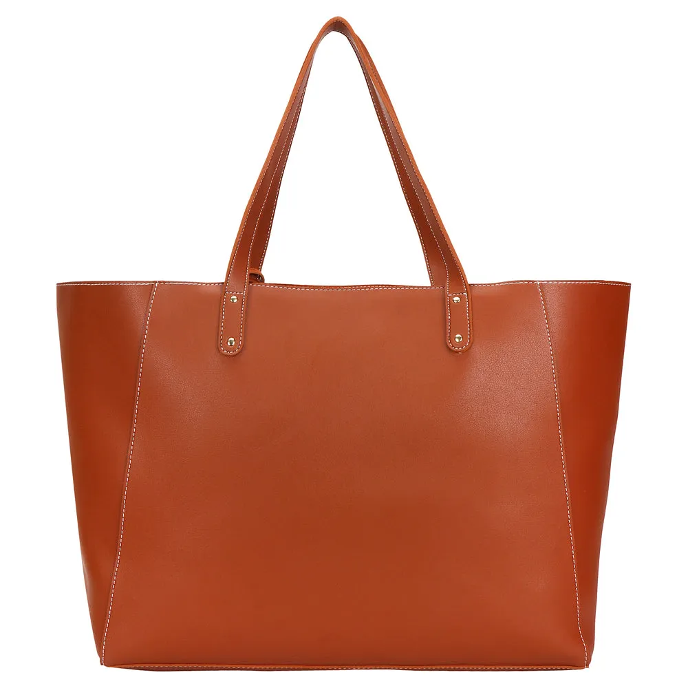 Elegant Tan Handbag Perfect For Women & Girls