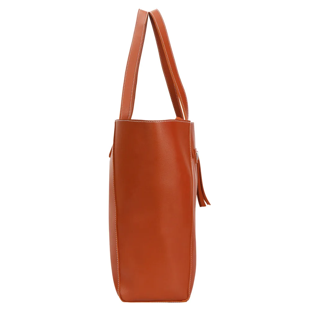 Elegant Tan Handbag Perfect For Women & Girls