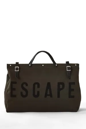 ESCAPE Canvas Bag- Olive