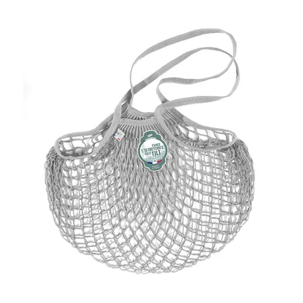 Filt Net Bag Light Grey – Long Handles