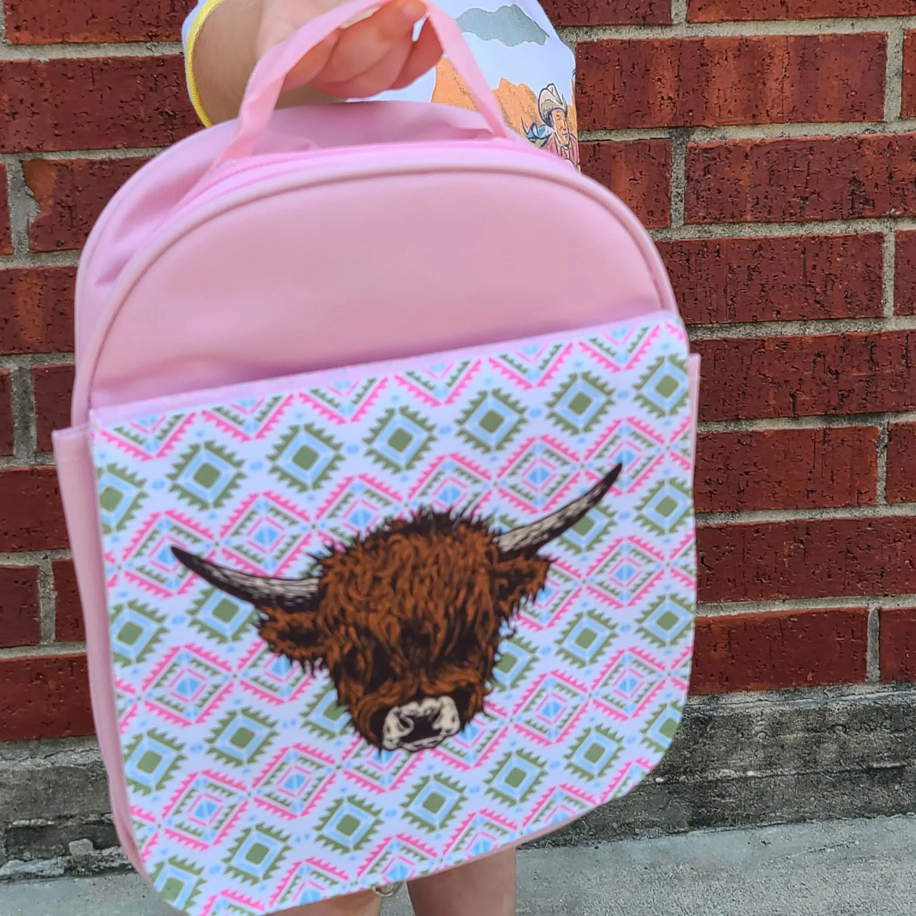 Highland Pink Lunch Box