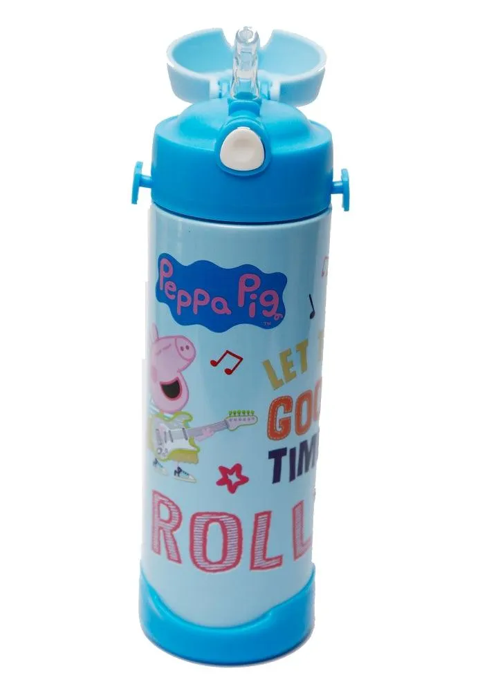 Insulated  Peppa Pig kids sipper bottle LUCAS - 500 ml Stainless steel