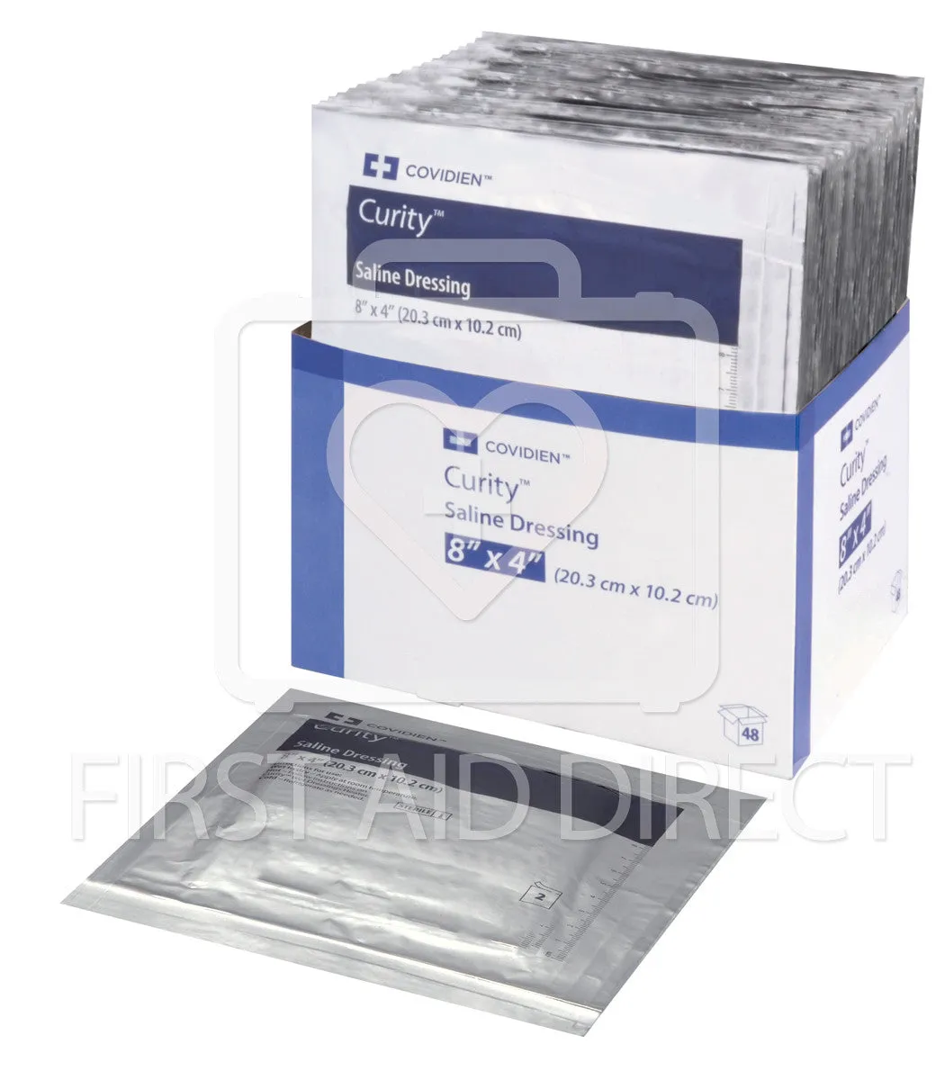 ISOTONIC SALINE WET DRESSINGS - 10.2 x 20.3 cm 2/PK 24/BOX STERILE