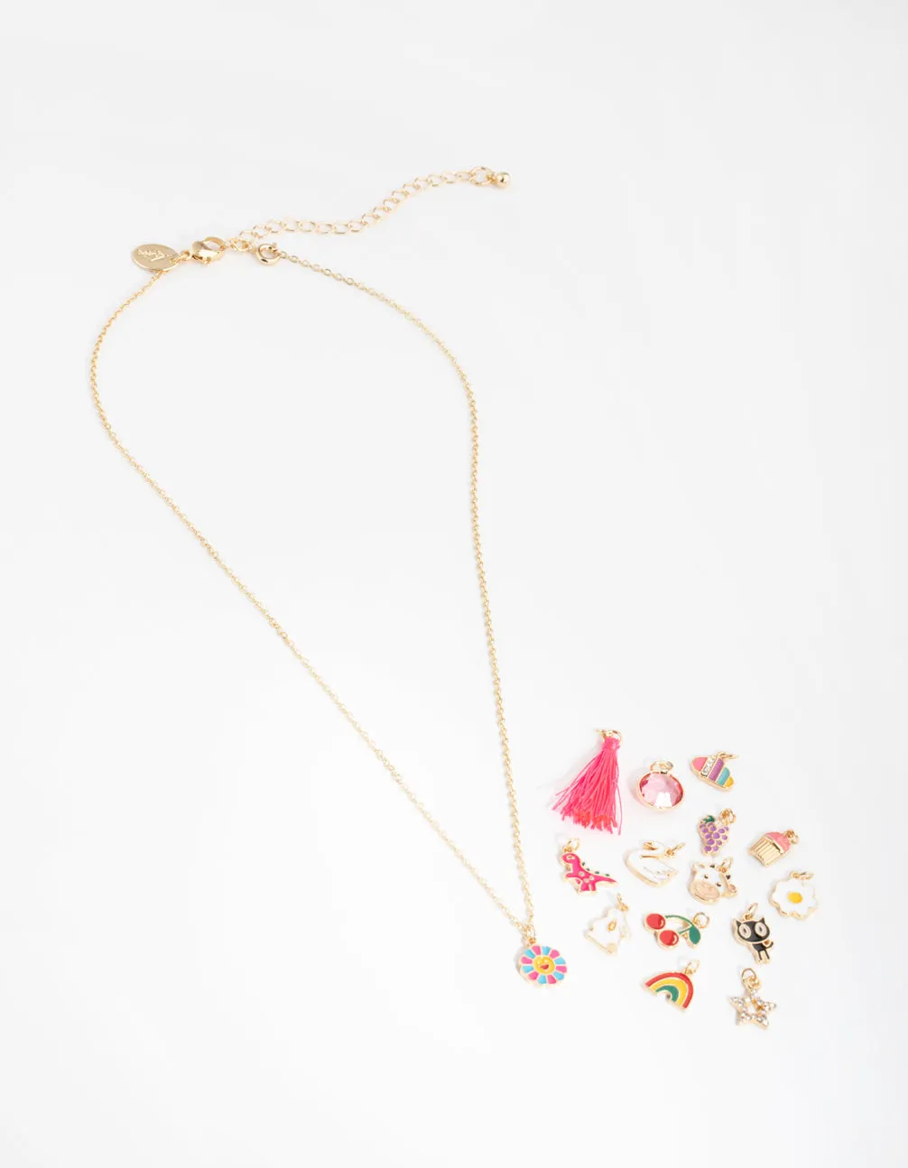 Kids Make Your Own Gold Fun Necklace