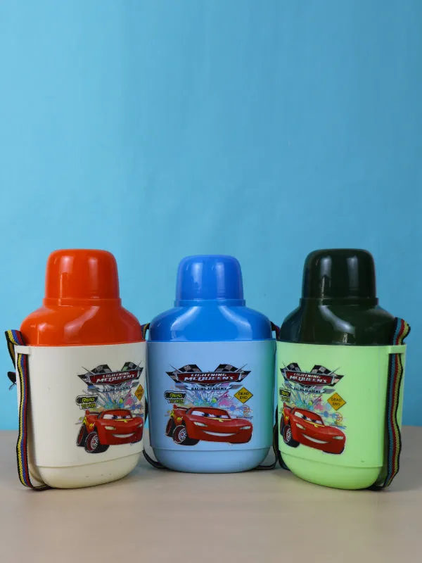 Kids Water Bottle Polo Cooler Cars Red