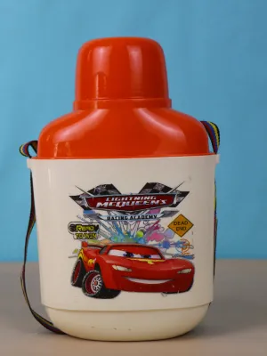 Kids Water Bottle Polo Cooler Cars Red