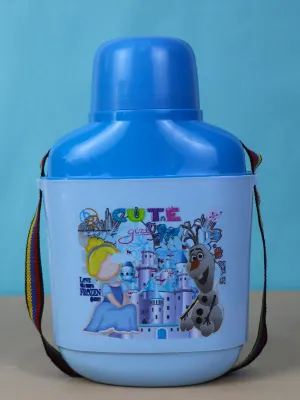 Kids Water Bottle Polo Cooler Frozen Blue