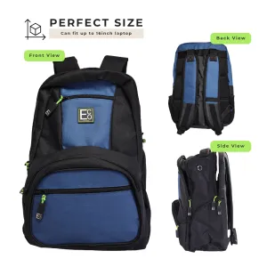 Laptop Backpack for Students - Navy Design