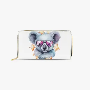 Long Type Zipper Purse, Koala, awd-508