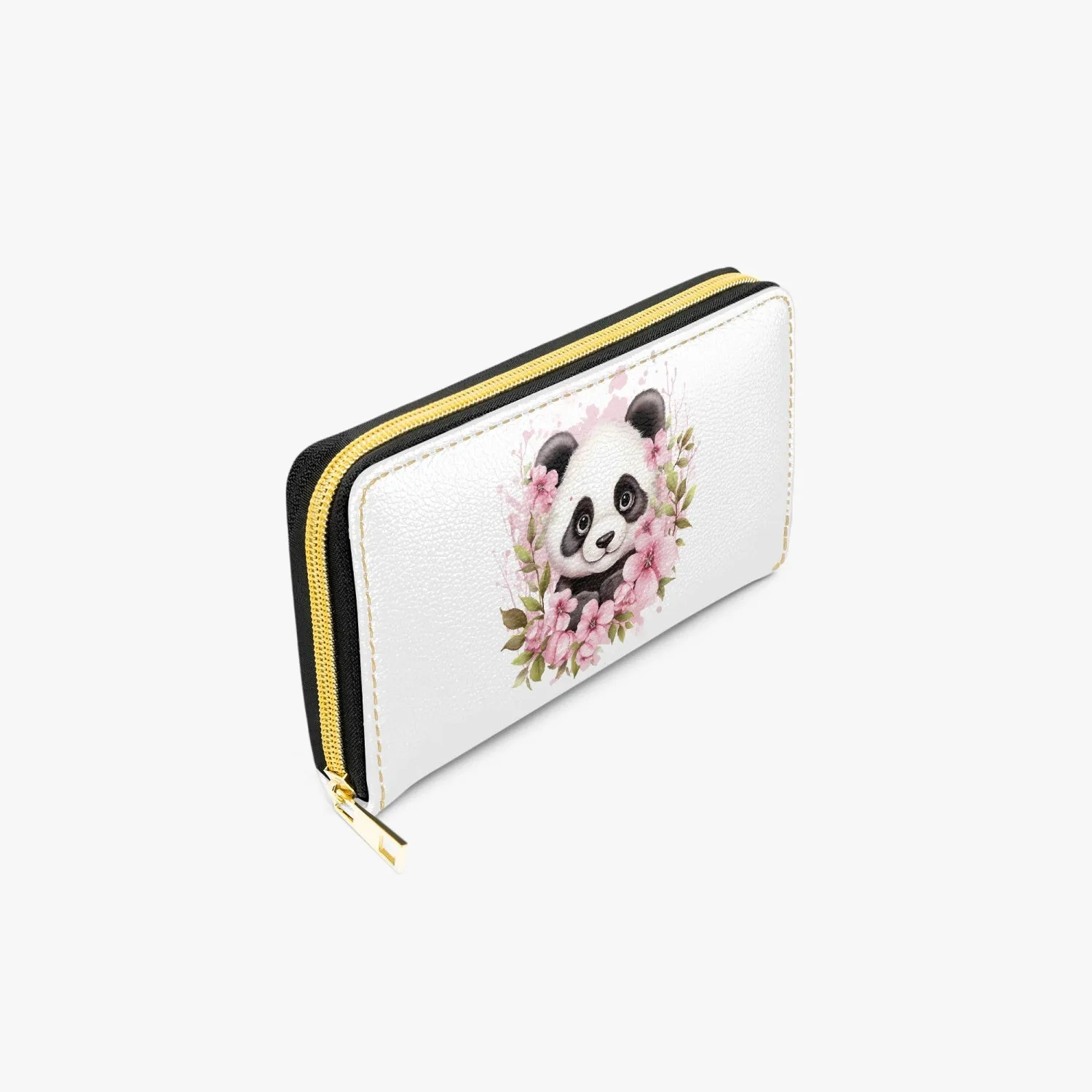 Long Type Zipper Purse - Panda