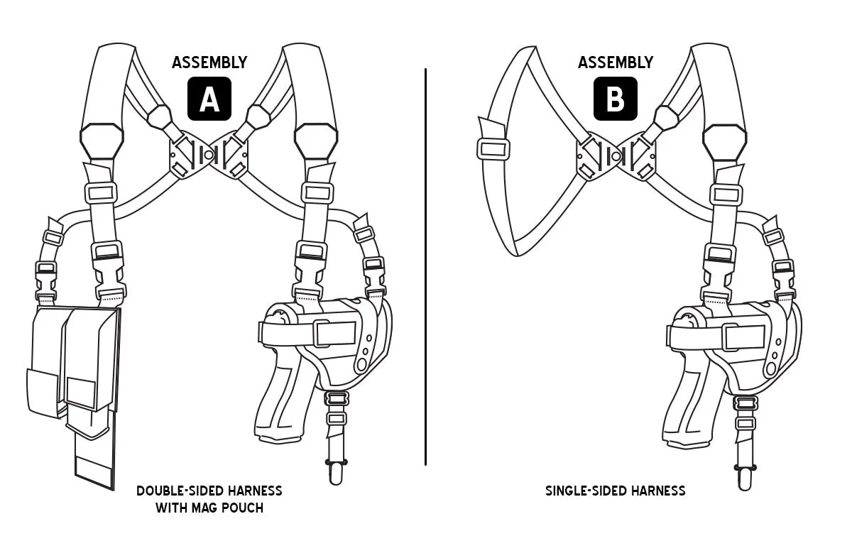 M/ASH Shoulder Holster System