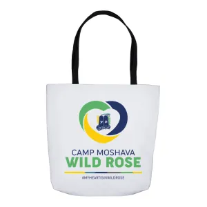 My Heart is in Wild Rose Tote Bag