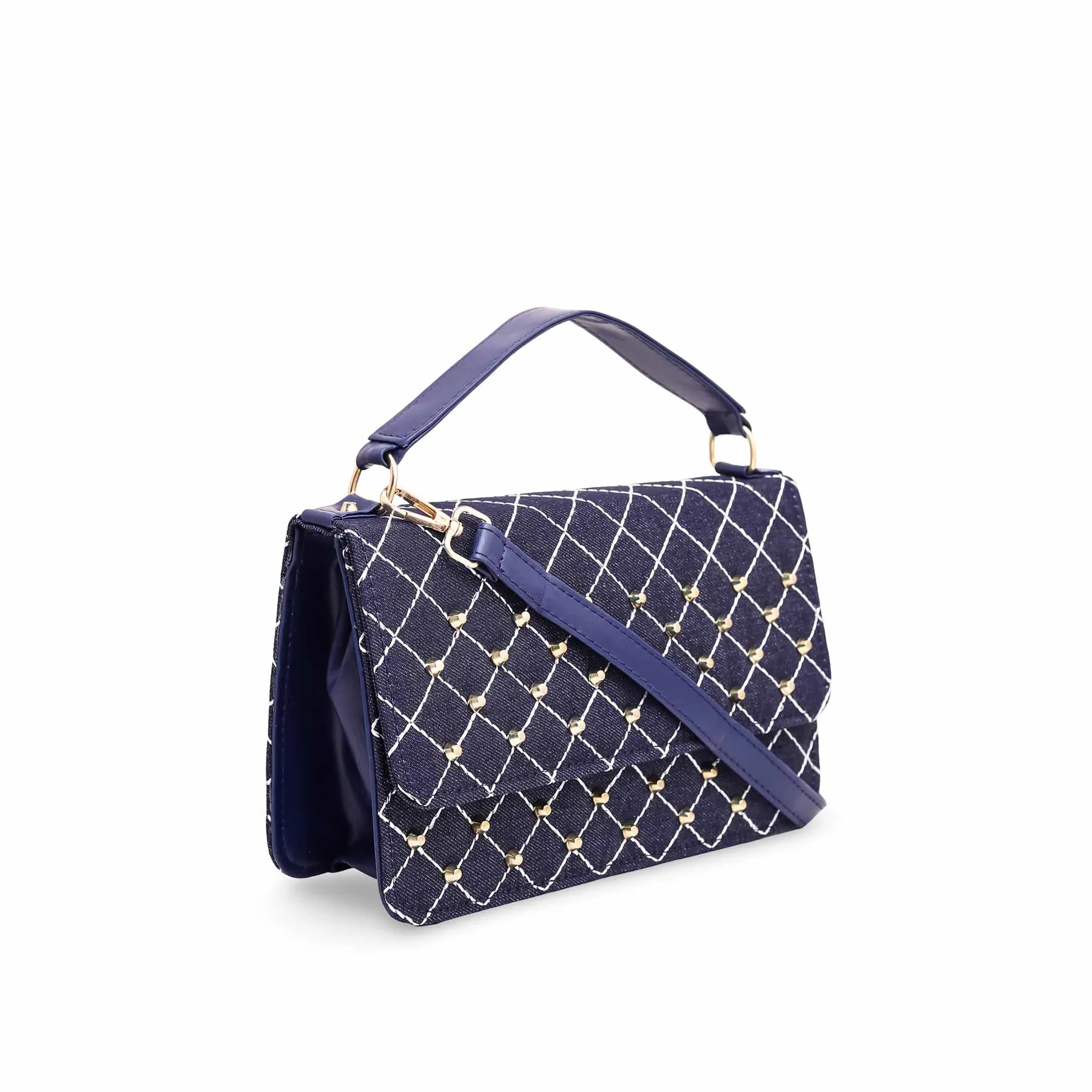 Navy Formal Shoulder Bag P56092