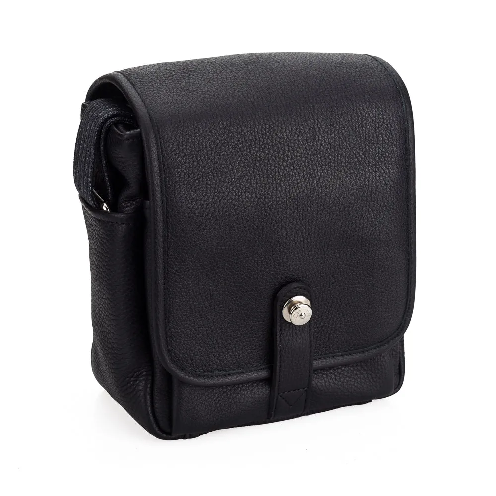 Oberwerth George Small Leather Camera Bag, Black