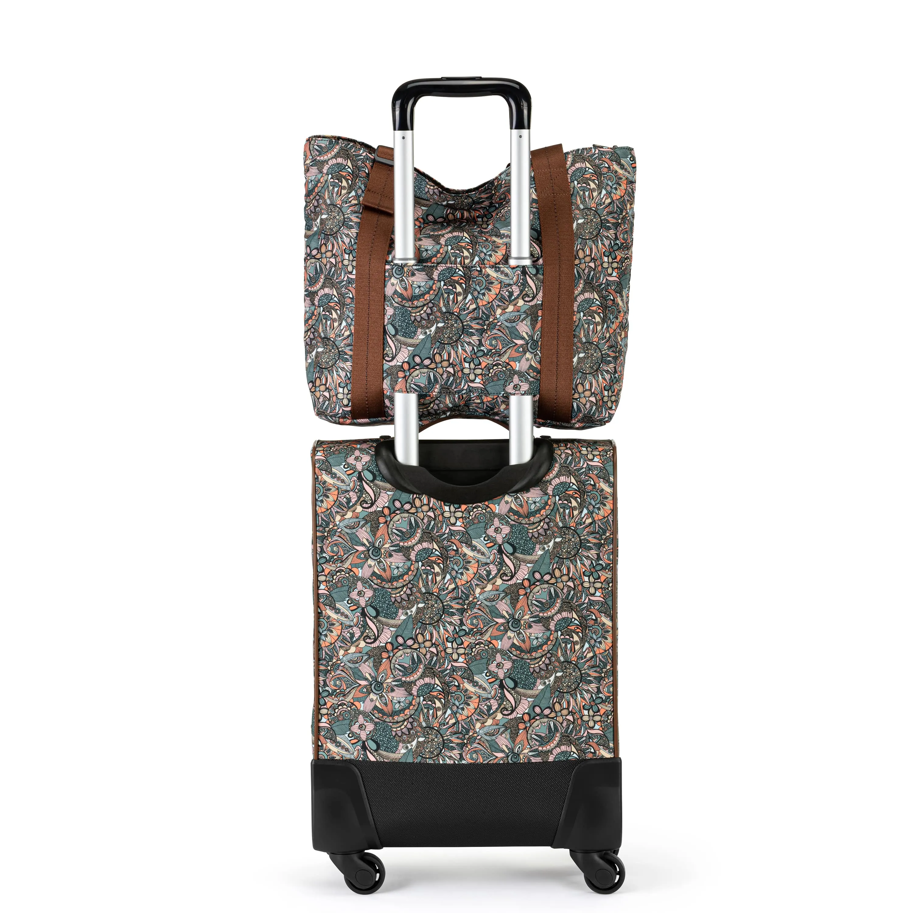 On The Go 21" Spinner Luggage Bundle