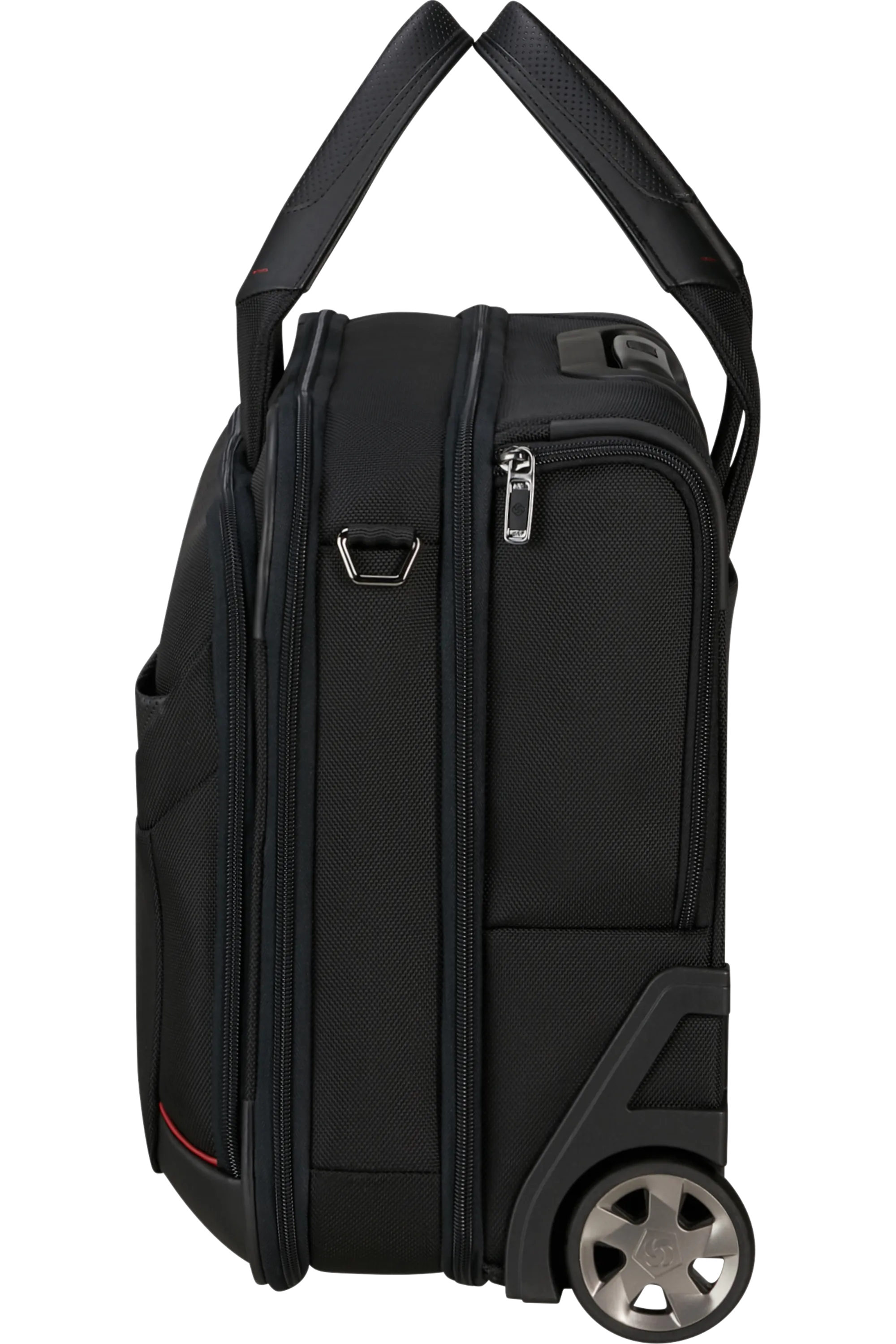 PRO-DLX 6 Rolling Laptop Bag with wheels 15.6" - Black