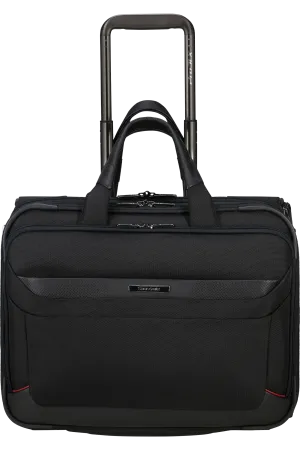 PRO-DLX 6 Rolling Laptop Bag with wheels 15.6" - Black