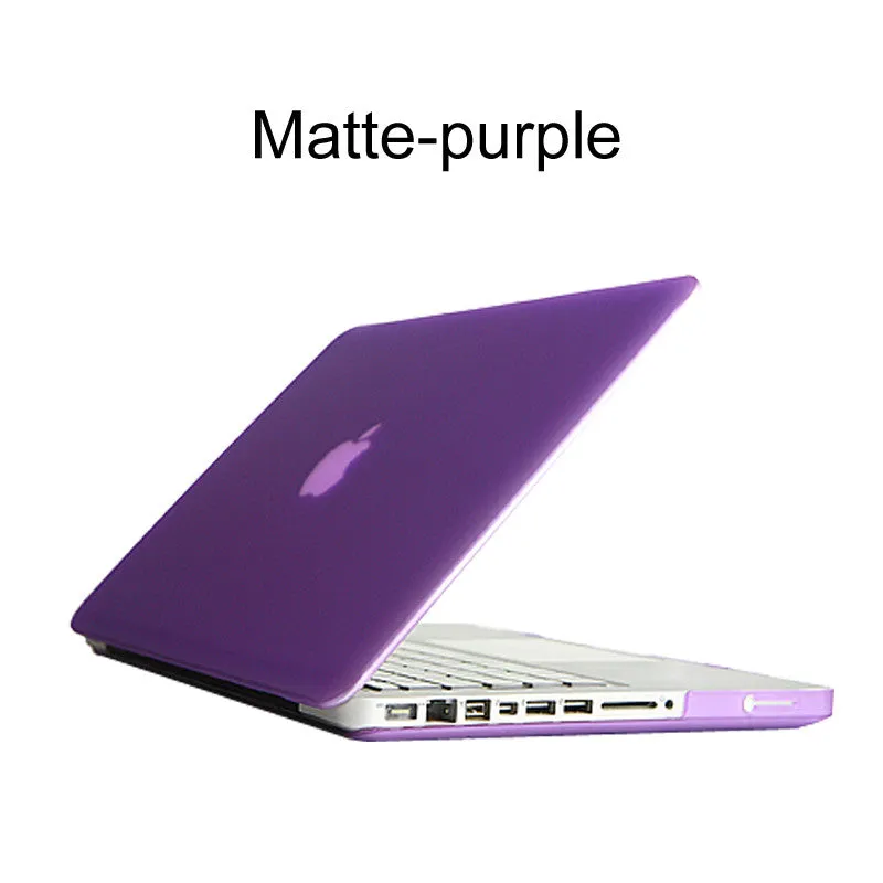 Protective Hard Crystal/Matte Frosted Laptop Sleeve Cover - For Macbook Air 11 13 Pro 13 15 Pro Retina 12