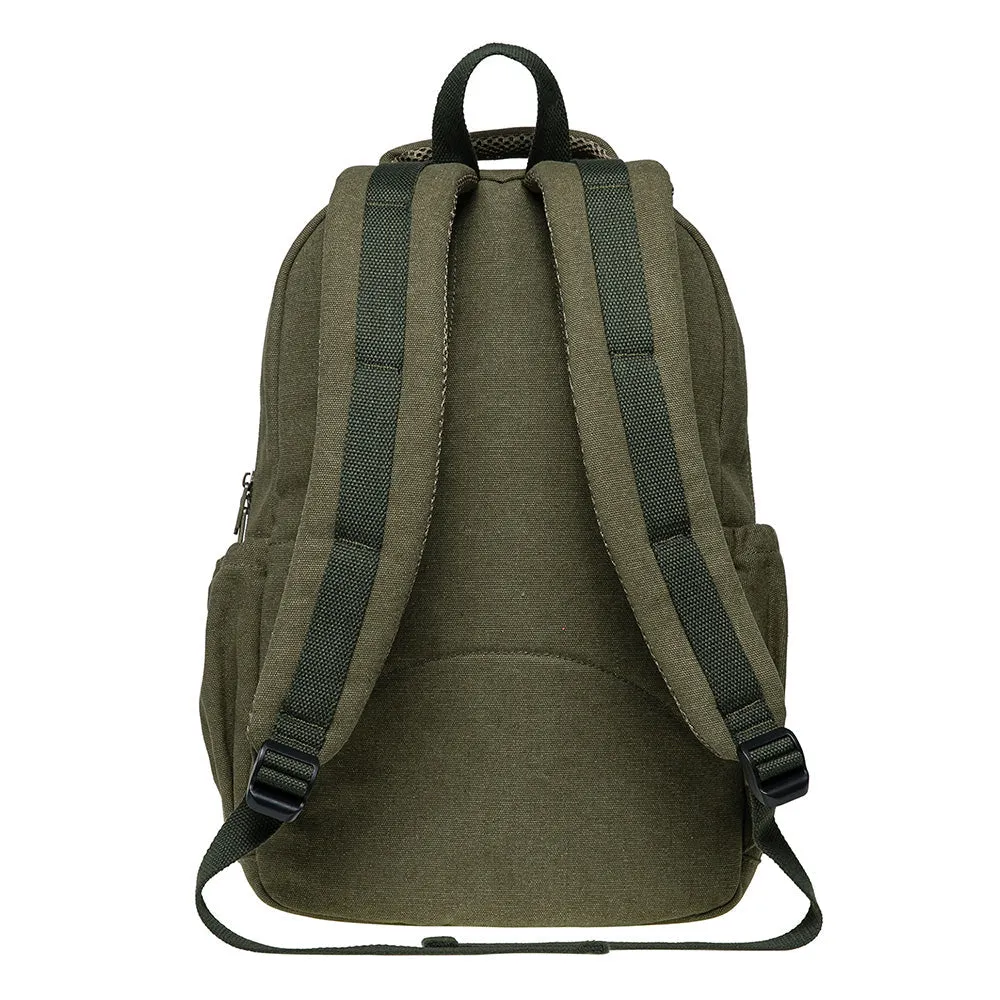 Retro Casual Unisex Backpack Canvas Daily Student School Bag