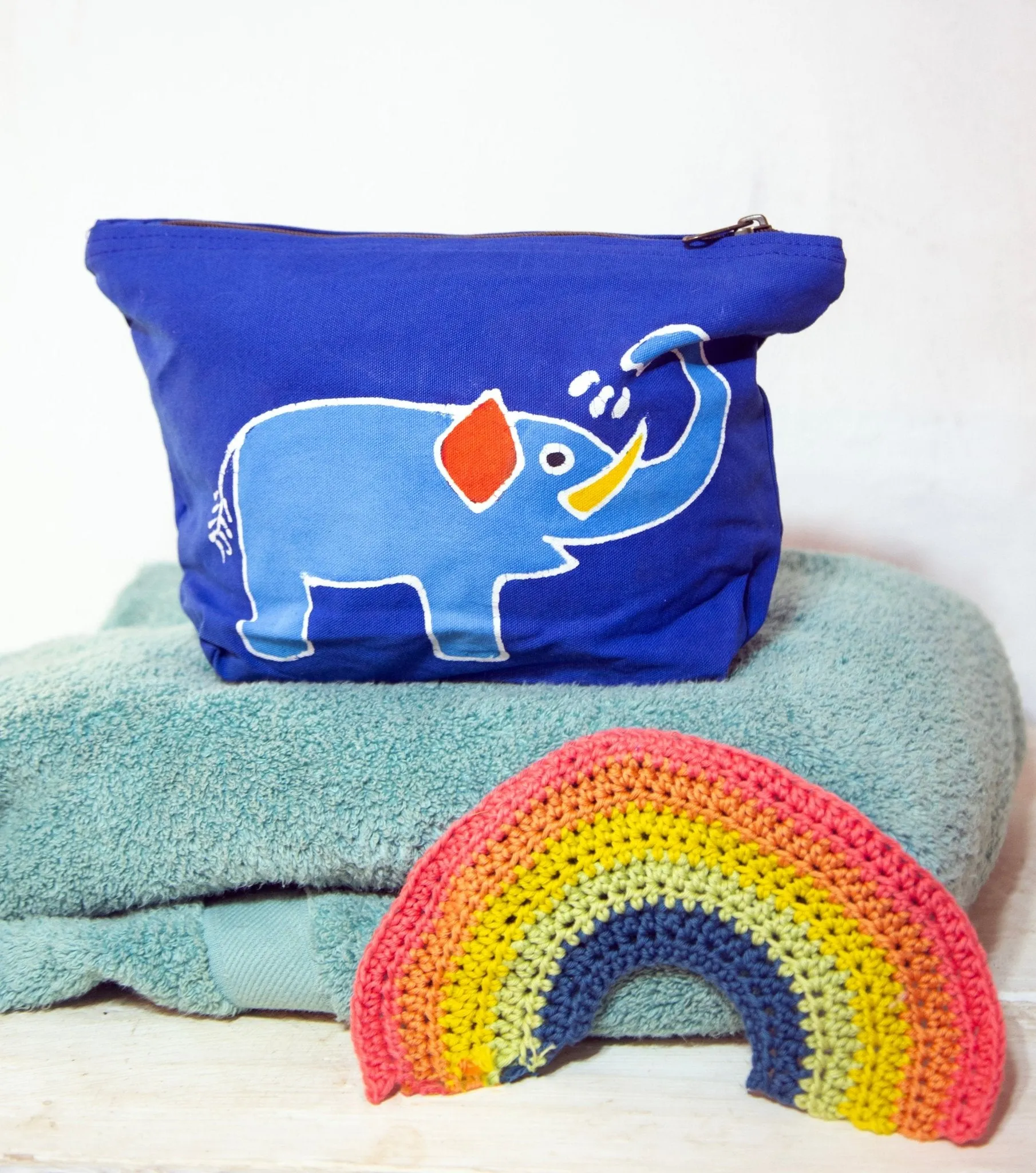 Safari Fun Elephant Wash Bag