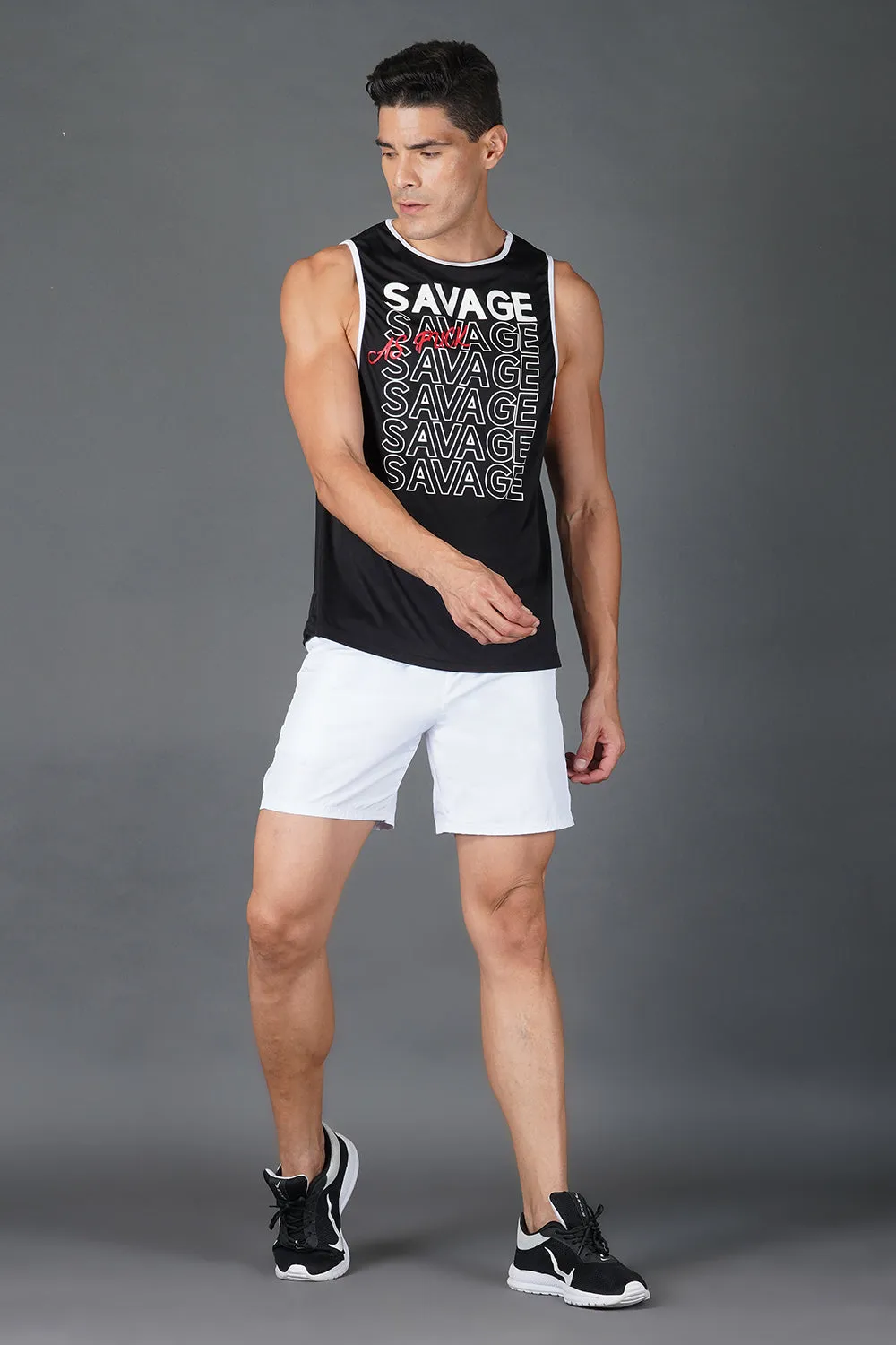 Savage Tank (Black )