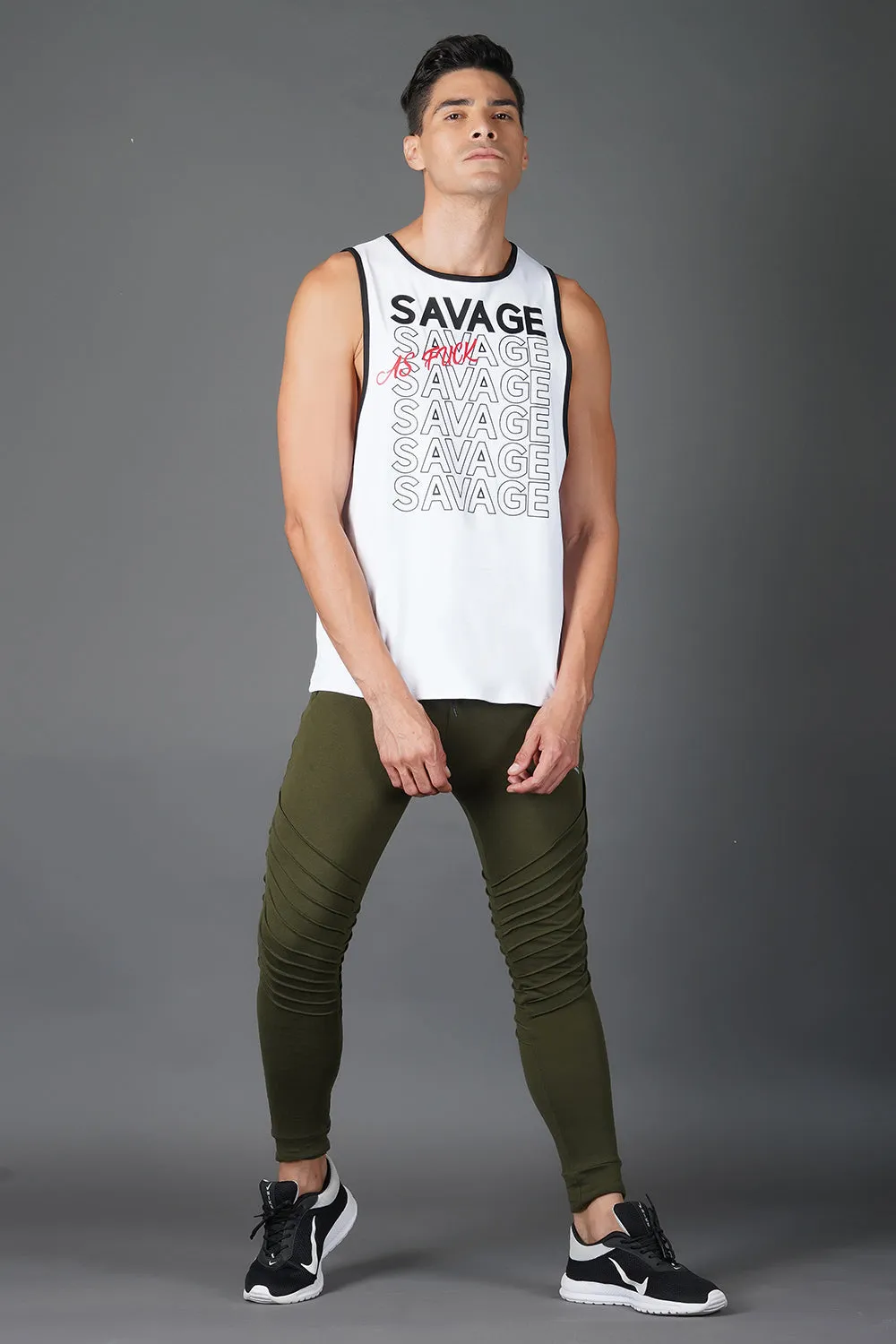 Savage Tank (Black )