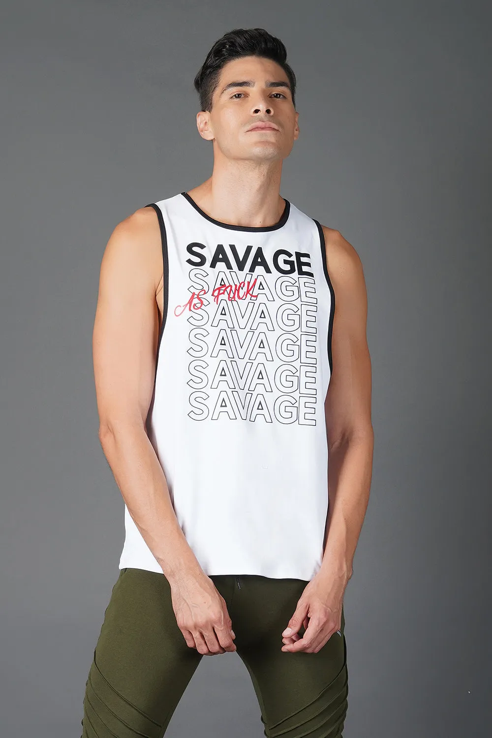 Savage Tank (Black )