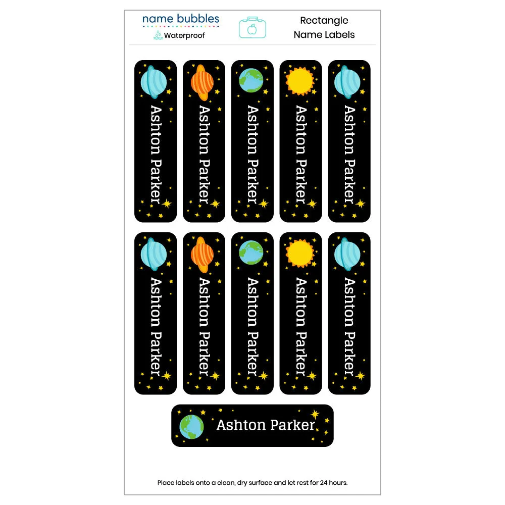 Space Name Labels