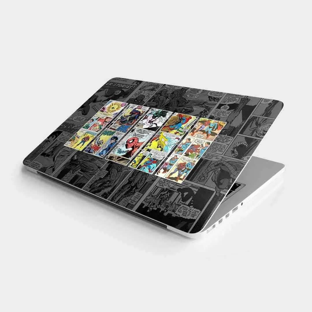 Spidey Comics Laptop Skin