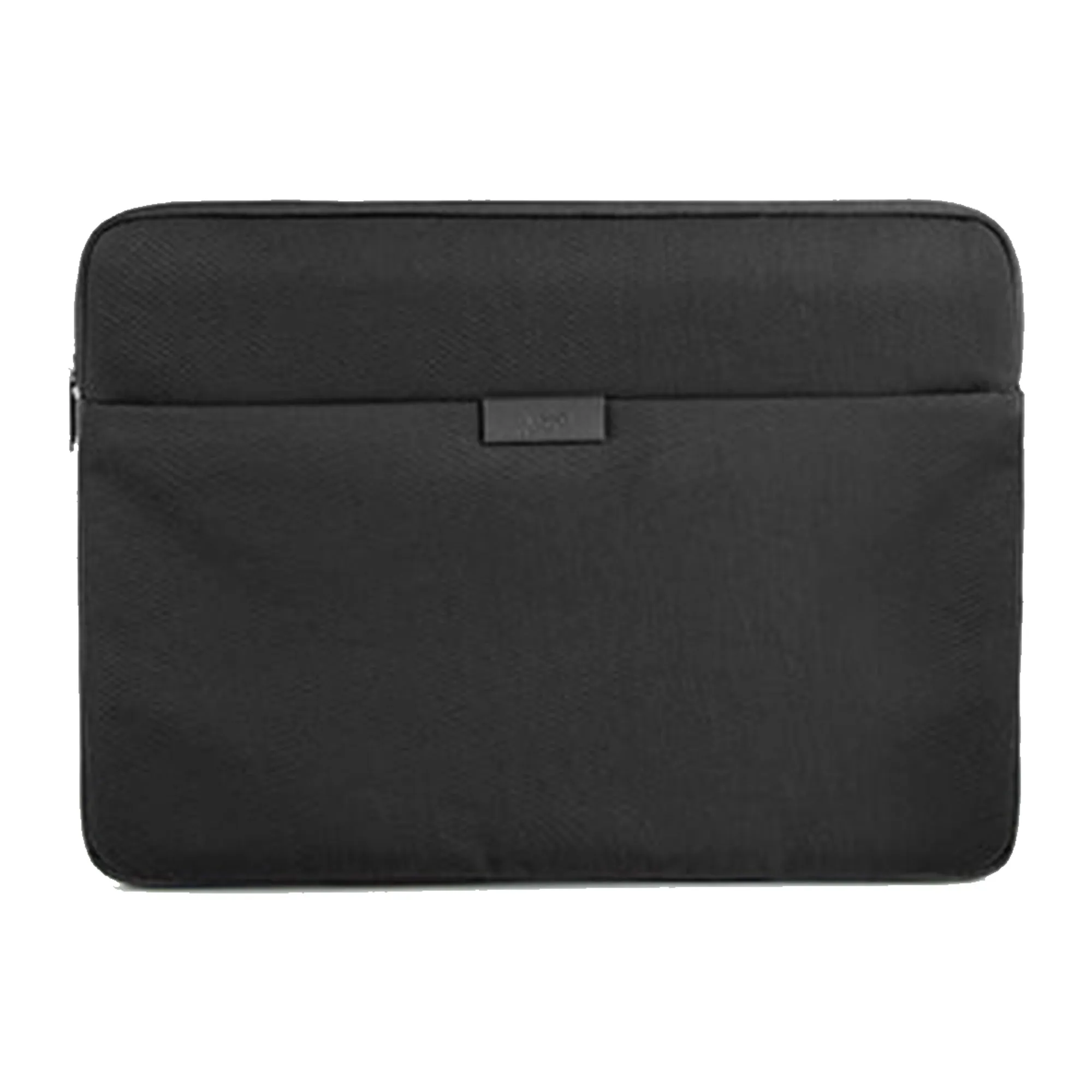 UNIQ Bergen Protective Nylon Laptop Sleeve for MacBook and Laptops Up to 14" - Midnight Black ( Barcode: 8886463680674 )