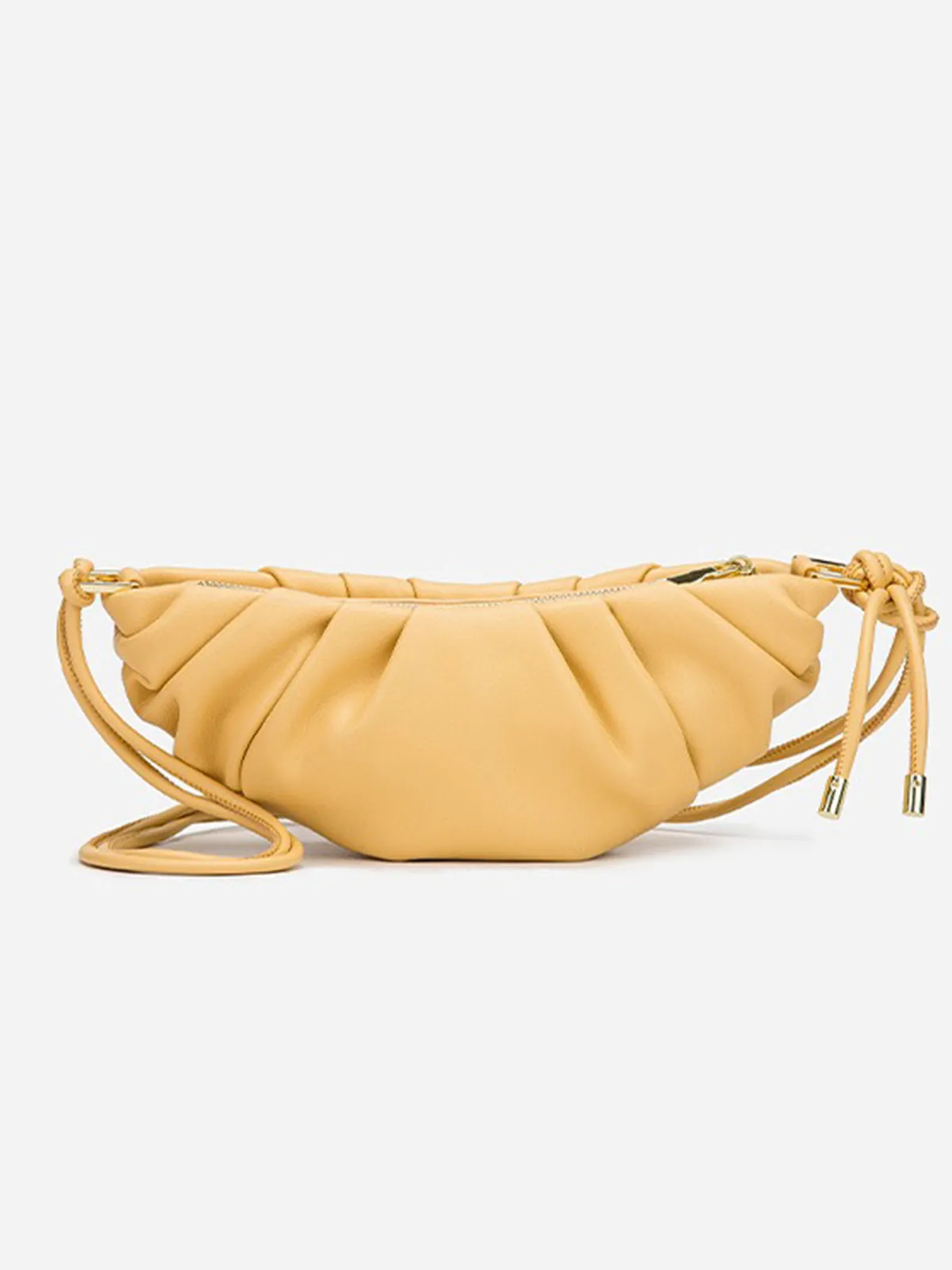 Vegan Leather Croissant Bag