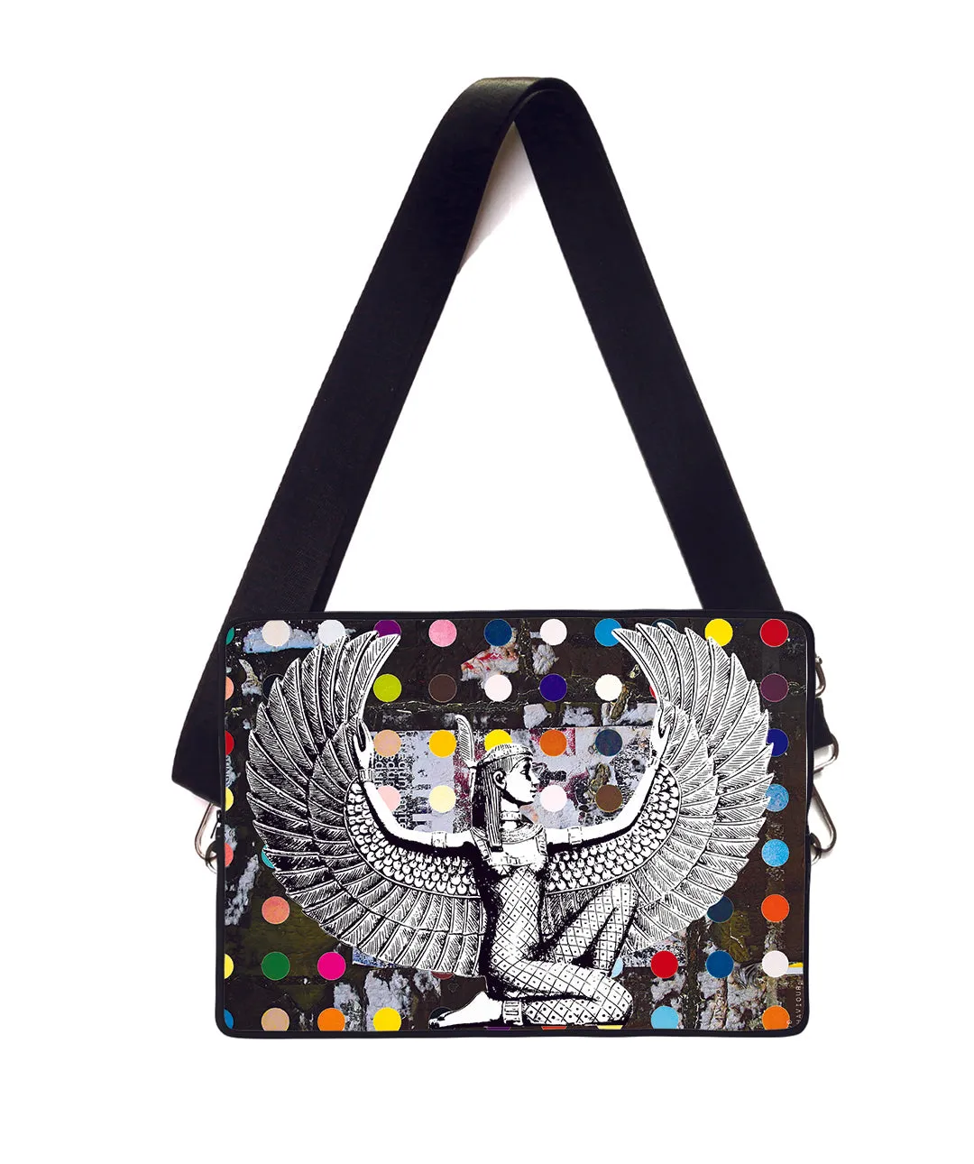 'Wings of Isis' Laptop Sleeve With Carrying Strap